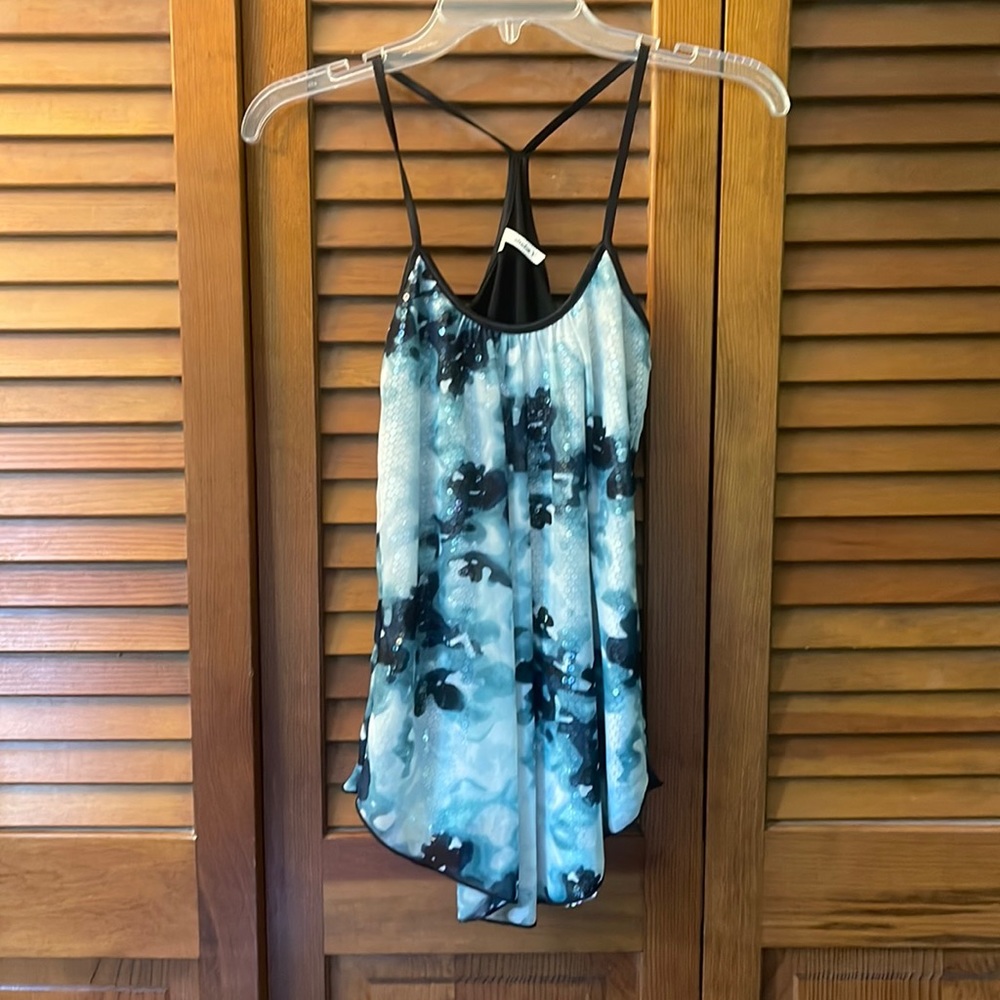 Sequin Layered tank